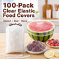 🥳2026 HOT SALE🥳💞50K+ SOLD! 🍽️✨ 50% OFF! Stretch Food Covers – elastic clear seal fits bowls & plates in seconds. Durable PE, reusable & keeps leftovers fresh! 🛡️✅