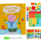 🔥SUMMER HOT SALE 49% OFF🏅Montessori Magnetic Book Fraction Puzzle