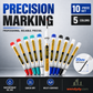 🖊️ 50% OFF! ✨ Precision Tip Quick-Dry Oil-Based Marker Pen – Waterproof & Smudge-Resistant Permanent Marker | Fine Tip for Metal, Glass, Plastic, Wood & More