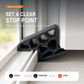 🔥 50% OFF! 🚪 Secure Track Door Stop | Strong Sliding Door Security Stopper | Helps Prevent Unwanted Door Movement | Easy-to-Use Home Security Solution ✨
