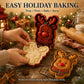 🔥Only $5.99 Last Day Promotion!✨ 🎄16-Design Christmas Mini Pie Mold Collection 🥧