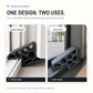 🔥 50% OFF! 🚪 Secure Track Door Stop | Strong Sliding Door Security Stopper | Helps Prevent Unwanted Door Movement | Easy-to-Use Home Security Solution ✨
