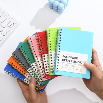 🔥LAST DAY SALE 49% OFF🔥Mini Size Spiral Password Keeper Book