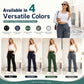 ⏳LAST DAY SALE 50% OFF!!🔥Women’s Straight-Leg Cargo Trousers – Elastic Waist, 6-Pocket Casual Pants for Work, Travel & Everyday Wear 👖✨