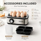 🥚 50% OFF – Multifunctional Electric Egg Cooker | Boil, Poach & Make Omelettes for Up to 8 Eggs
