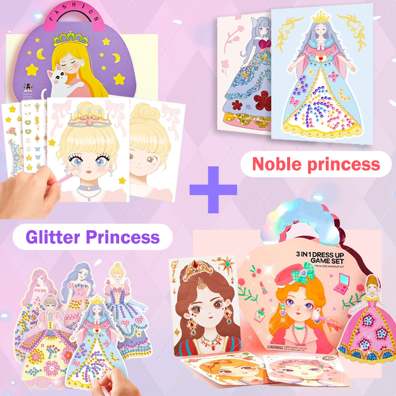 Glitter Princess Dress Up Game Sparkle Stars Princess Dress Up Play Set ShopCGX Glitter Princess Dress Up Game Sparkle Stars Princess Dress Up Play Set ShopCGX