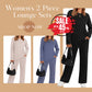 🔥LAST DAY SALE 60% OFF👍✨Women's 2026 UK Casual Crew Neck Top & Drawstring Pants Set