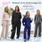 🔥LAST DAY SALE 60% OFF👍✨Women's 2026 UK Casual Crew Neck Top & Drawstring Pants Set