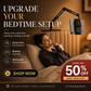📱 49% OFF TODAY! ✨ Finally, A Tablet Stand That Doesn’t Take Over Your Space 🛏️ Hidden 4-Joint Stand with 360° Rotation for Hands-Free Viewing
