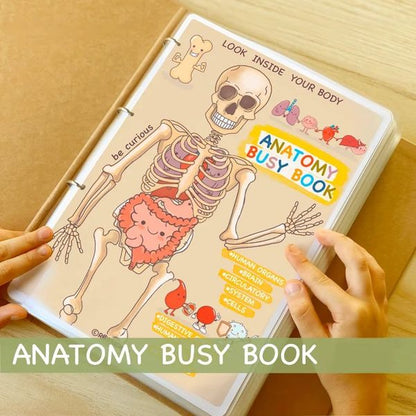 💖BLACK FRIDAY SALE 49% OFF✨📚Human Anatomy Busy Book🔥