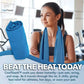🎁Last Day Buy 1 Get 1 Free (Each only ￡3.99!!)🔥Cold Sweat Towel You Can Use Anywhere, Anytime! Reusable Soft Absorbent Cooling Portable