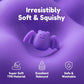 Halloween Squishies Stress Relief Toy Set, Classic Pumpkin/Ghost/Bat Shapes, Super Soft TPR Material with Elastic Squeeze Feel, Washable & Durable, Assorted 24 pcs for Party Favors, Classroom Rewards & Trick-or-Treat
