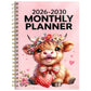 🔥 50% OFF 🐮 2026–2030 Highland Cow 5-Year Planner – Cute, Spacious & Perfect for Long-Term Planning