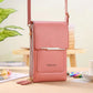 💕🔥50% OFF TODAY! 👜 Women's Elegant Touchscreen Crossbody Phone Wallet 📱 Stylish, Compact & Hands-Free | Fits Your Phone, Cards & Everyday Essentials ✨