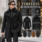 🔥Christmas Sale-Up to 50% OFF✨ Men’s Elegant Wool Blend Coat – Business Style Winter Outerwear