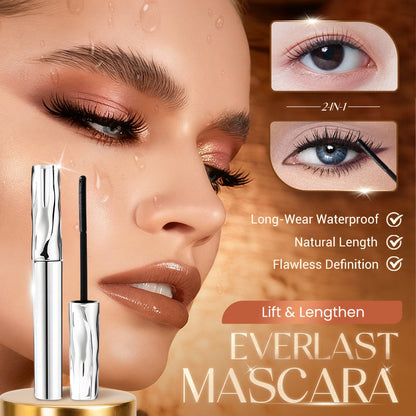 🥳2026 HOT SALE 👁️💧 50% OFF! Ultimate Waterproof & Sweatproof Mascara – lengthens, curls & locks without smudging. No more panda eyes in rain or heat! 🛡️✅