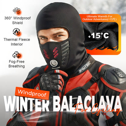 🔥 50% OFF | Winter Thermal Balaclava – Windproof Full Face Mask for Outdoor Activities