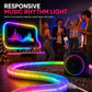 🌈 69% OFF | Plush RGB Neon Rope Light – Music Sync, Remote & 360° Glow
