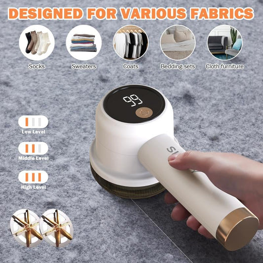 🔥LAST DAY SALE 75% OFF🔥Rechargeable Fabric Shaver Fuzz Remover