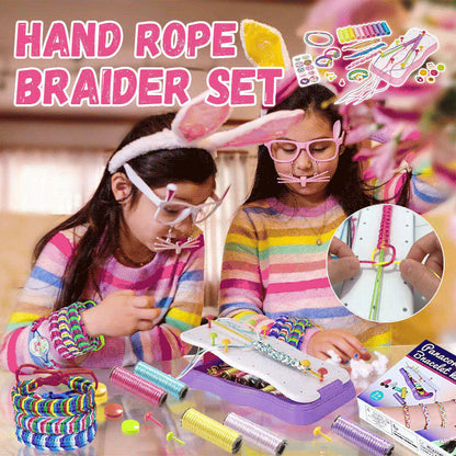 🔥SUMMER HOT SALE 49% OFF💝DIY Hand Rope Braider Set