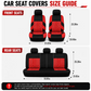 🔥 50% OFF 🚗 Universal 5-Seat Car Seat Cover Set – Breathable, Airbag-Compatible & Full Front + Rear Protection ✨