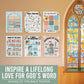 CHRISTIAN POSTERS FOR KIDS - 9/15 POSTERS INCLUDED