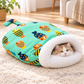 🎅Christmas Hot Sale 50% OFF! 🔥 Cozy Pet Nest for Cats and Dogs - Plush & Machine Washable, Perfect for Your Pet's Comfort and Warmth ✨
