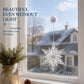 ⏳LAST DAY SALE ONLY ￡7.99!!🎄❄️ DIY Christmas Snowflake Suction Cup LED Lights ✨ | Battery Operated, Warm & Multi-Colour, Window Suction Lights, Christmas Home & Party Decor