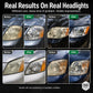 🔥Last Day 50% OFF🔥Headlight Restoration Kit A Quick DIY Fix for Yellow, Cloudy Headlights