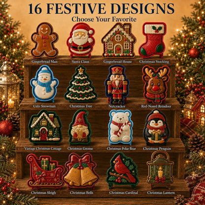 🔥Only $5.99 Last Day Promotion!✨ 🎄16-Design Christmas Mini Pie Mold Collection 🥧
