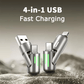 🔥BUY 1 GET 1 FREE🔥4-in-1 USB Charging Cable  fast charging MAX 240W