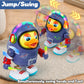 🎁2026 New Arrivals 50% OFF💥Dancing Space Duck Toy - Interactive LED Light & Music with Solar Sensor for Fun Cosmic Dance Moves 🌟🚀