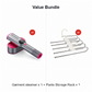 🔥 50% OFF 💨 2-in-1 Portable Garment Steamer & Iron – 5-Second Heat-Up, Compact & Travel-Ready