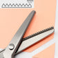 ✂️50% OFF NOW! Pinking Sewing Scissors, Zig Zag Fabric Shears Prevent Cloth Fraying for Sewing Quilting DIY Crafts