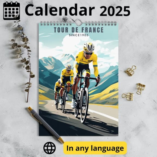 🔥LAST DAY SALE 49% OFF🔥2025 Tour de France Calendar