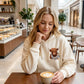 🔥 50% OFF 🐮 Cute Highland Cow Fleece-Lined Hoodie – Cosy, Warm & Perfect for Cow Lovers