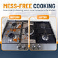 🔥 OVER 40% OFF ♻️ Reusable Gas Stove Burner Liners – Cut-to-Fit, Non-Stick & Easy to Clean