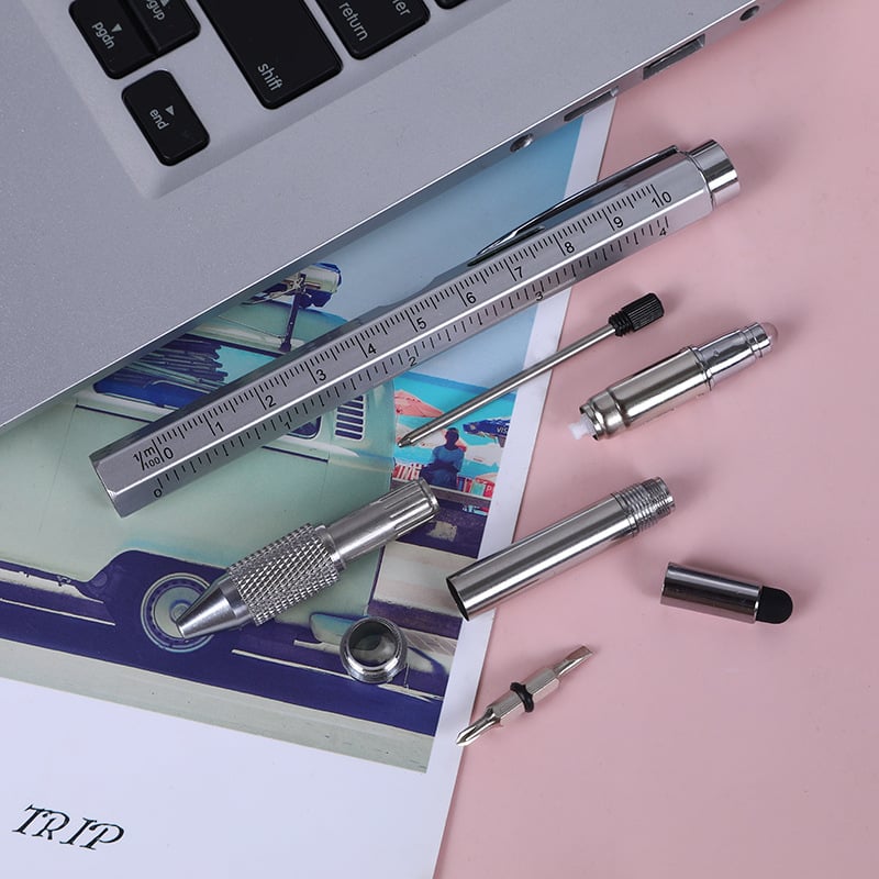 Screwdriver tool built into the multifunction pen