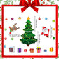 🎄 49% OFF! 🎅 Christmas-Themed Magnetic Stickers | Festive Reusable Decorations | Easy Christmas Decor for Fridge, Doors & Home ✨