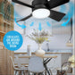 🔥Father's Day Presale  49% OFF😊2-IN-1 PORTABLE CEILING FAN & LIGHT with Remote Control