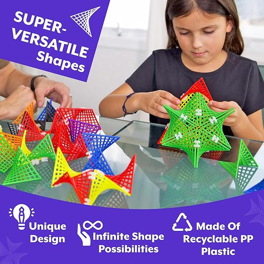 Hyperbolic Building Toy – Unlock Creativity with Mind-Bending Shapes!