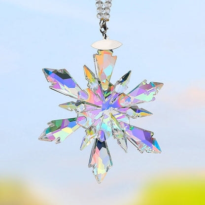 💖Perfect Easter Day Gift❄️Crystal Snowflake Suncatcher