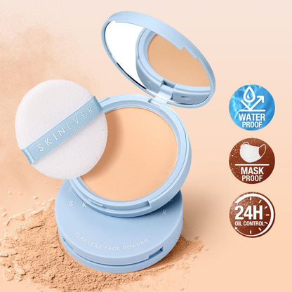 🔥LAST DAY SALE 49% OFF! 💄 Matte Perfection Pressed Powder ✨ Lightweight, Oil-Control & Smooth Finish | Perfect for Everyday Makeup & Touch-Ups
