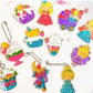 ⏳LAST DAY SALE ONLY ￡10.99!!🎁DIY Crystal Paint Arts and Crafts Set-Create Keychains & Window Art, Non-Toxic Creative Gift