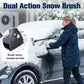 🎁👍HOT SALE 50% OFF❄️Telescopic Car Snow & Ice Scraper – 360° Rotating Brush