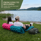 ⏳LIMITED OFFER 50%OFF🌞Luxury Ultralight Sleeping Mat – With Built-in Foot Pump – 7.5cm Thick & Connectable – Perfect for Camping, Hiking & Beach – Waterproof & Compact