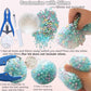 🔥HOT SALE 50% OFF🎁✨DIY Stress Ball Making Kit, Includes 6 Filling Packs, 10 Transparent Blank Soft Skins, Expansion Tool, Ideal for Adult Stress Relief, Squishy Maker