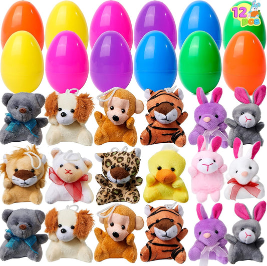 🥚Easter Hot Sale 50% OFF😍Prefilled Easter Eggs, Filled with Plush Animal Toys