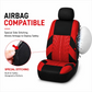 🔥 50% OFF 🚗 Universal 5-Seat Car Seat Cover Set – Breathable, Airbag-Compatible & Full Front + Rear Protection ✨