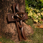 🔥LAST DAY SALE 49% OFF🔥Intertwined Hearts Wooden Cross♥